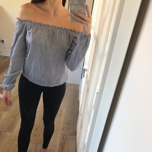 Off the shoulder top